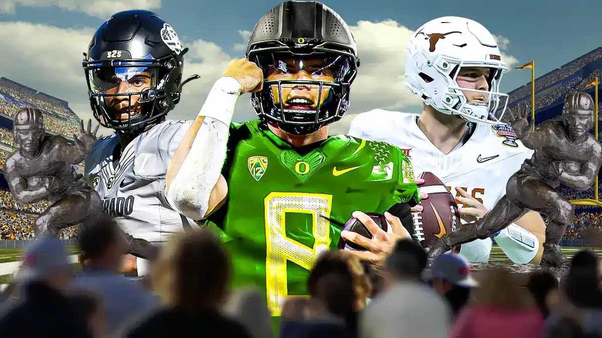 2024 Heisman front runners, Dillon Gabriel, Shedeur Sanders, Quinn Ewers