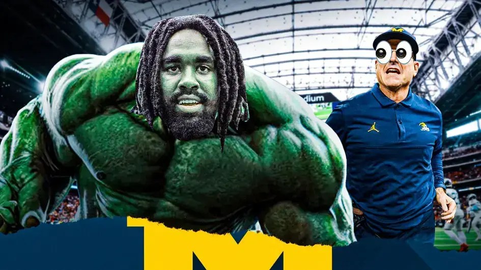 Michigan football star Donovan Edwards' first quarter has fans going wild.