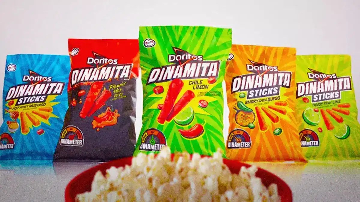 Doritos new Dinamita flavors.