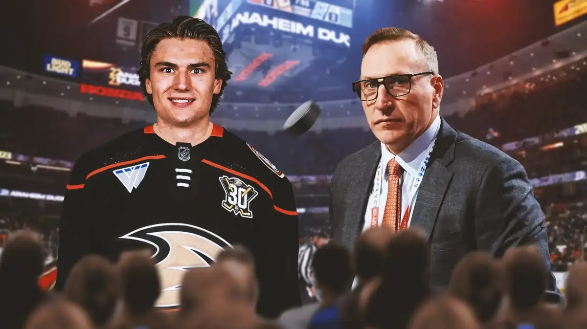 Ducks' Pat Verbeek after trading for Cutter Gauthier.