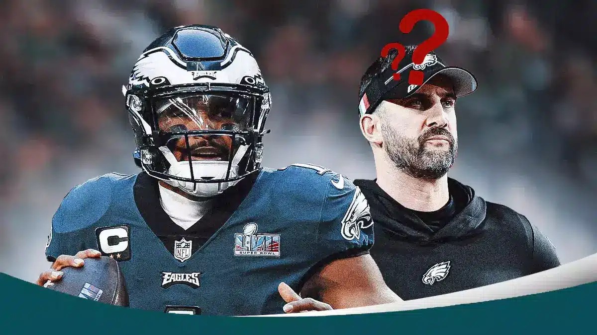 Eagles Jalen Hurts and Nick Sirianni after loss to Baker Mayfield Buccaneers