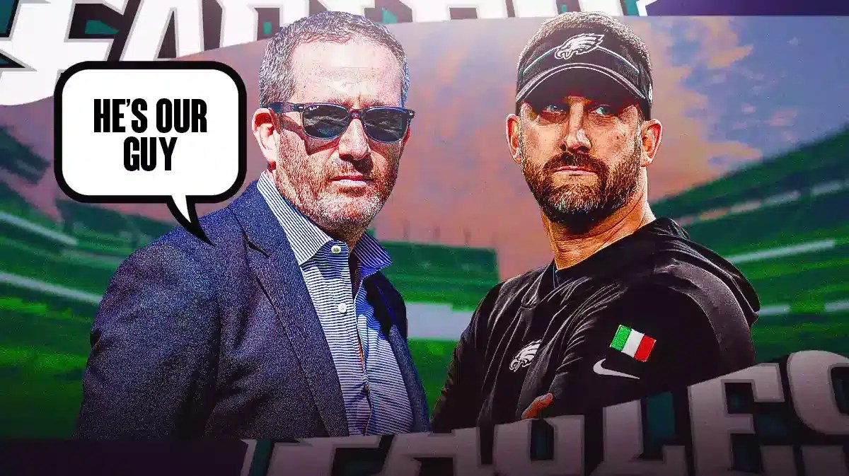 Howie Roseman saying “he’s our guy” to Nick Sirianni