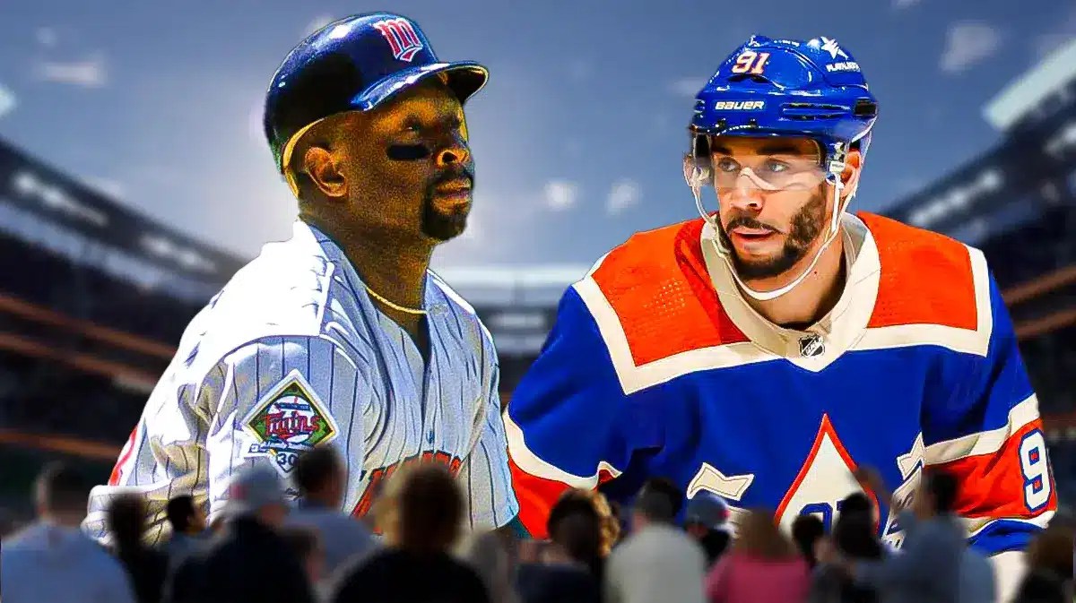 Oilers Evander Kane and Twins Kirby Puckett