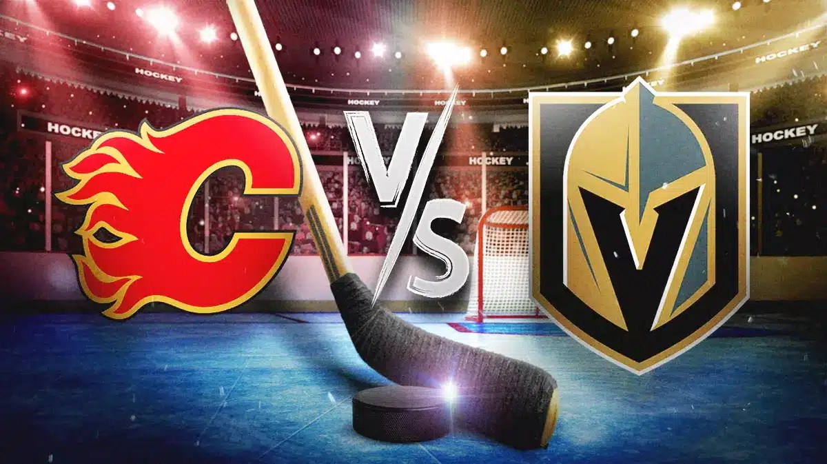 Flames Golden Knights prediction