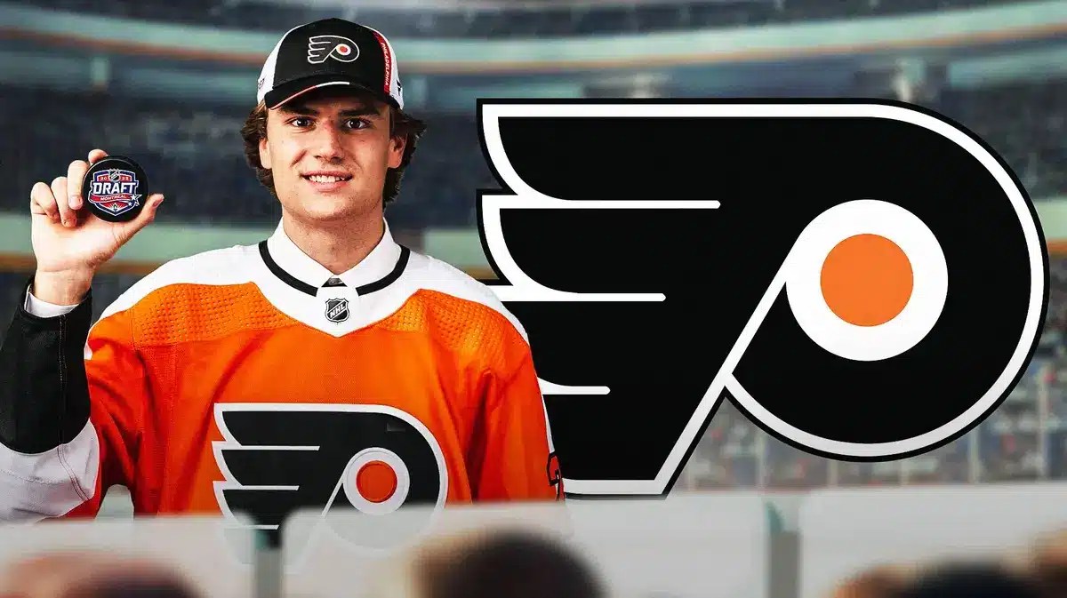 Former Flyers prospect Cutter Gauthier after the Ducks trade.
