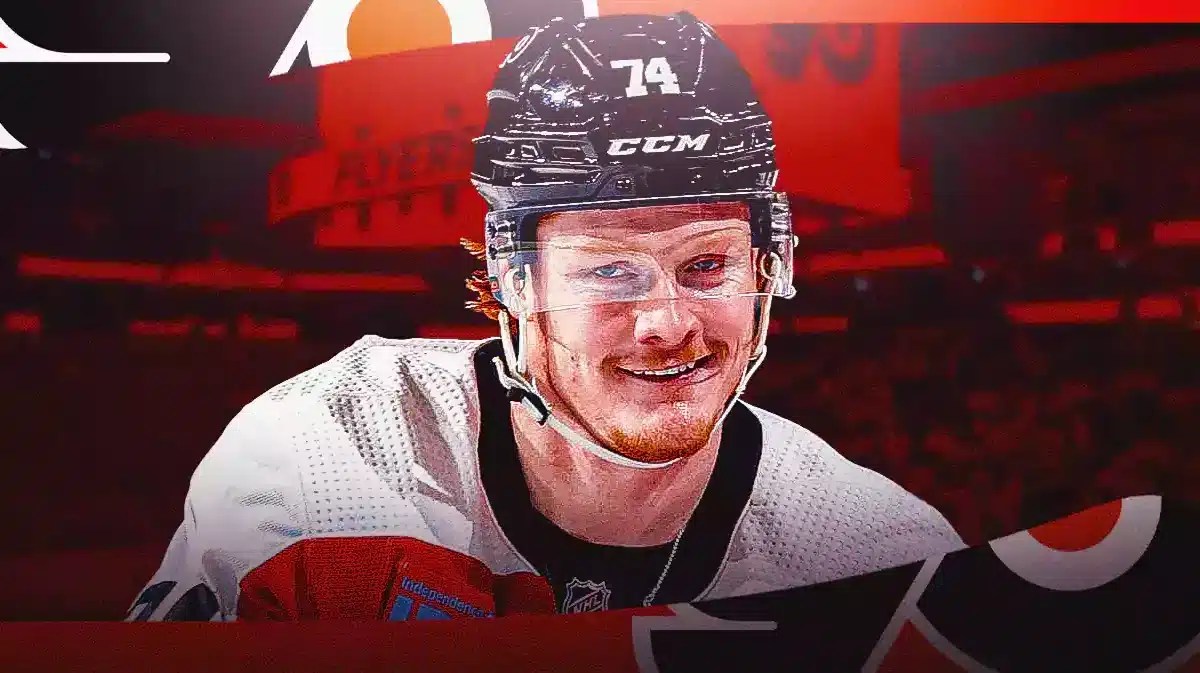 Flyers forward Owen Tippett