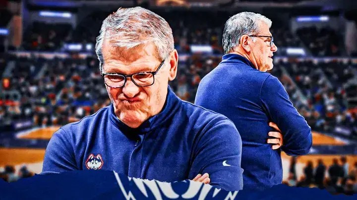 UConn women's basketball head coach Geno Auriemma