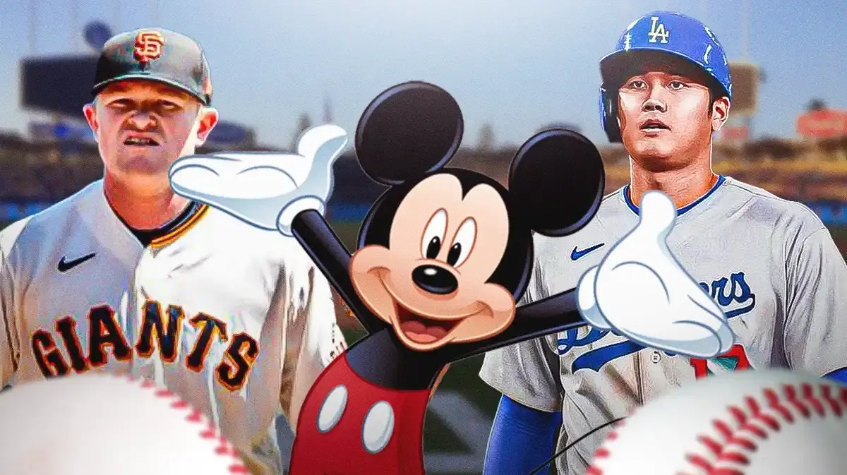 Giants troll Dodgers with Mickey Mouse giveaway