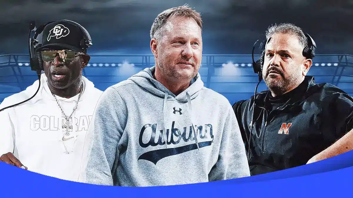 First year, 2023, college football head coaches, Deion Sanders, Hugh Freeze, Matt Rhule