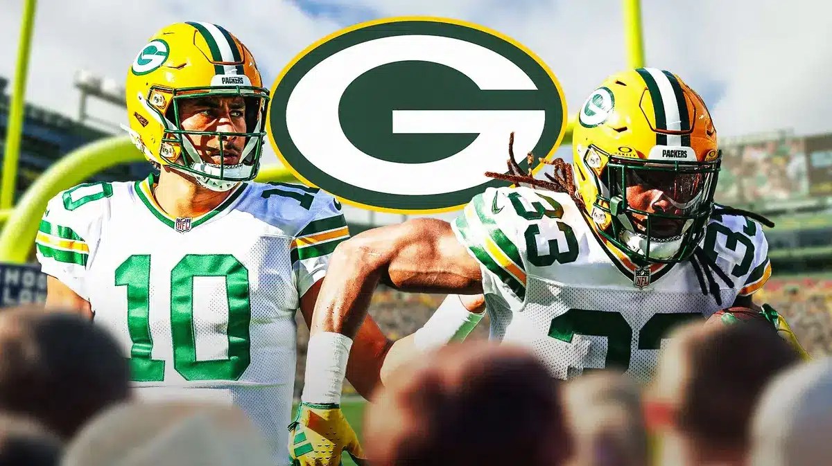 Jordan Love and Aaron Jones preparing for a must-win Week 18 Packers matchup vs. the Bears