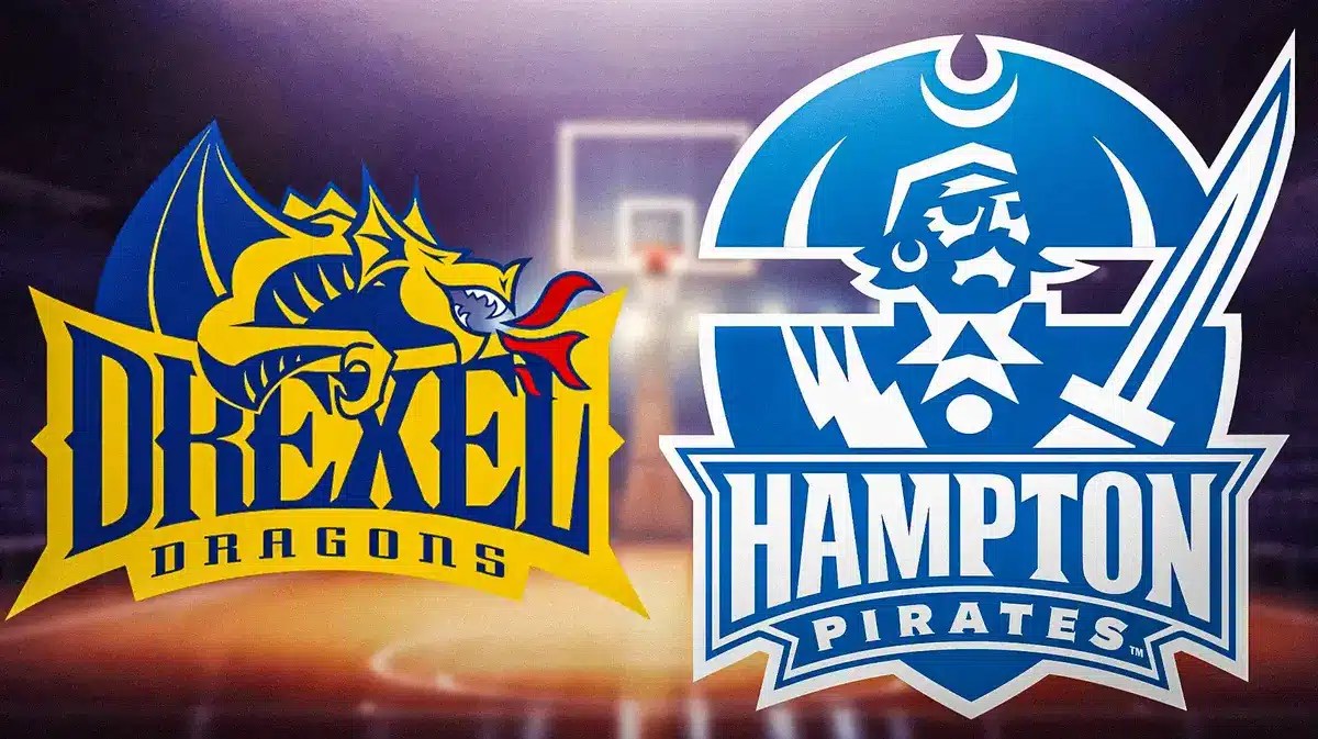 The Hampton Pirates men's basketball team drops their fourth game in a row in an opening CAA loss to the Drexel Dragons.