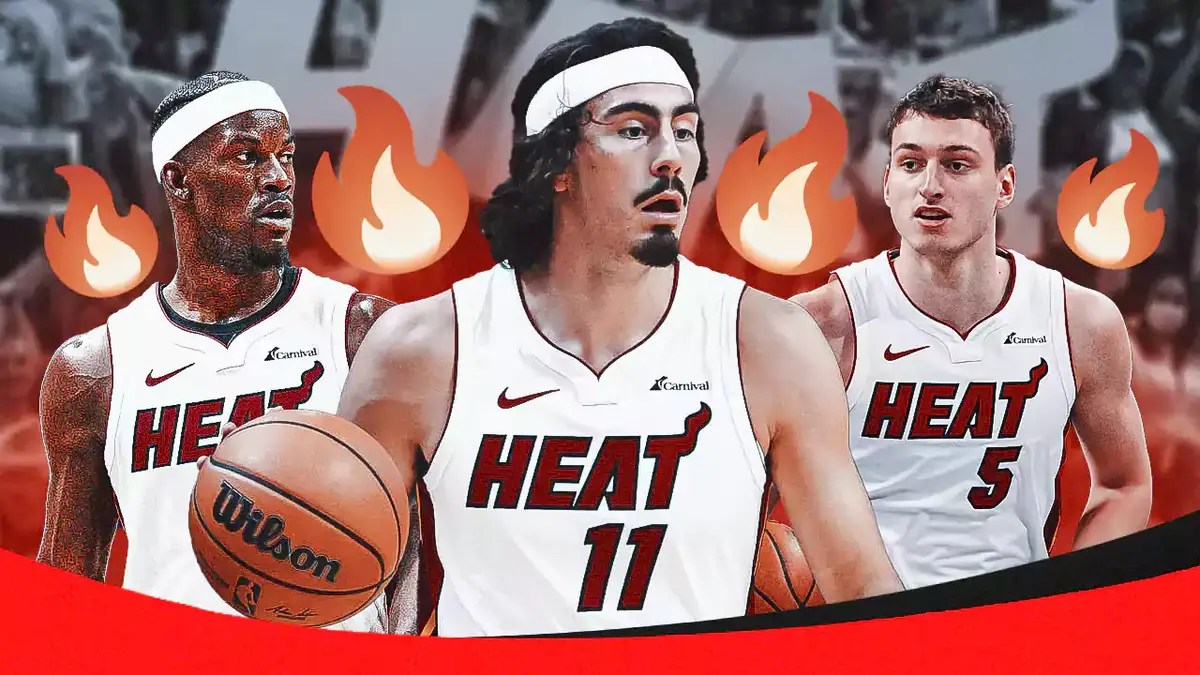 Butler Heat, Jaime Jaquez Jr, Nikola Jovic, Jimmy Butler, heat
