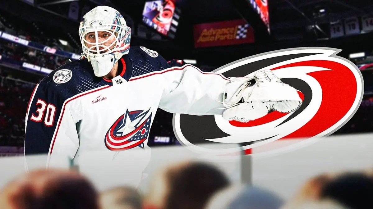 Hurricanes goalie Spencer Martin after being claimed off waivers.