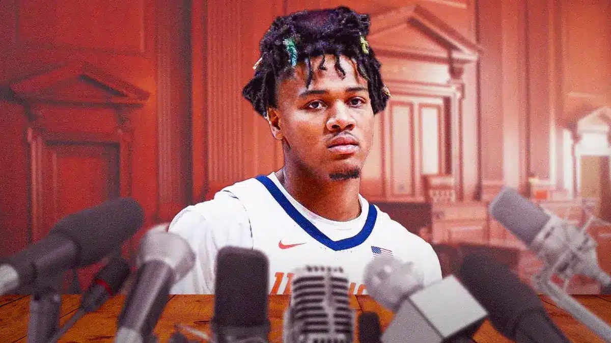 Illinois basketball star Terrence Shannon Jr. filed restraining order.