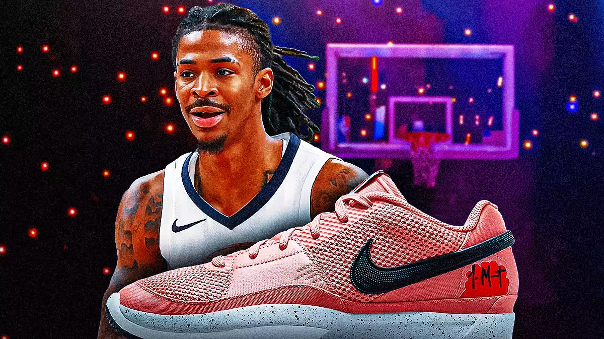 Ja Morant Nike Ja 1 Red Stardust