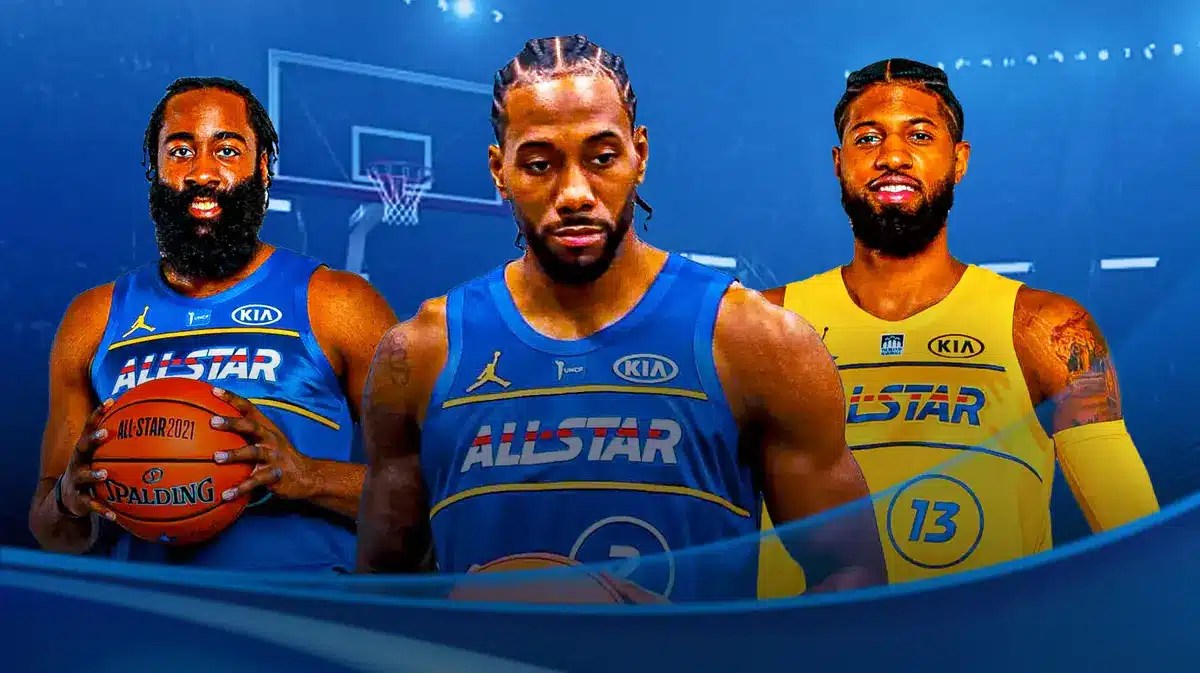 James Harden, Kawhi Leonard, Paul George, NBA All-Star Game, Los Angeles Clippers