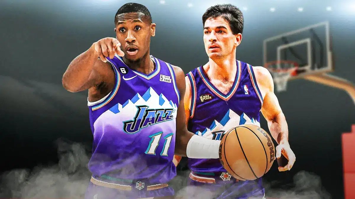 Kris Dunn of the Utah Jazz made a surprising grasp at John Stockton's record setting ways.
