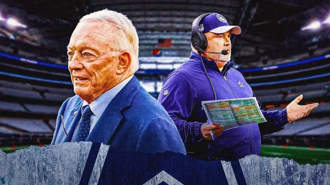Cowboys owner Jerry Jones and head coach Mike McCarthy.