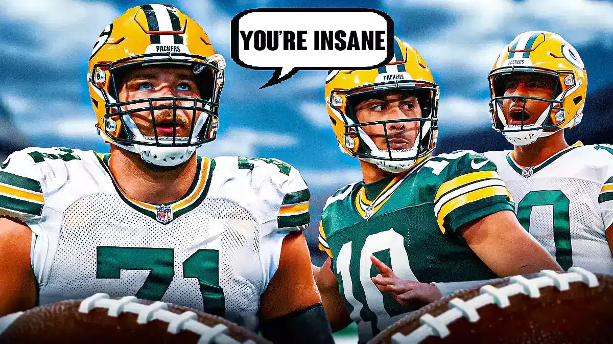 Josh Myers. Jordan Love, Romeo Doubs, Packers