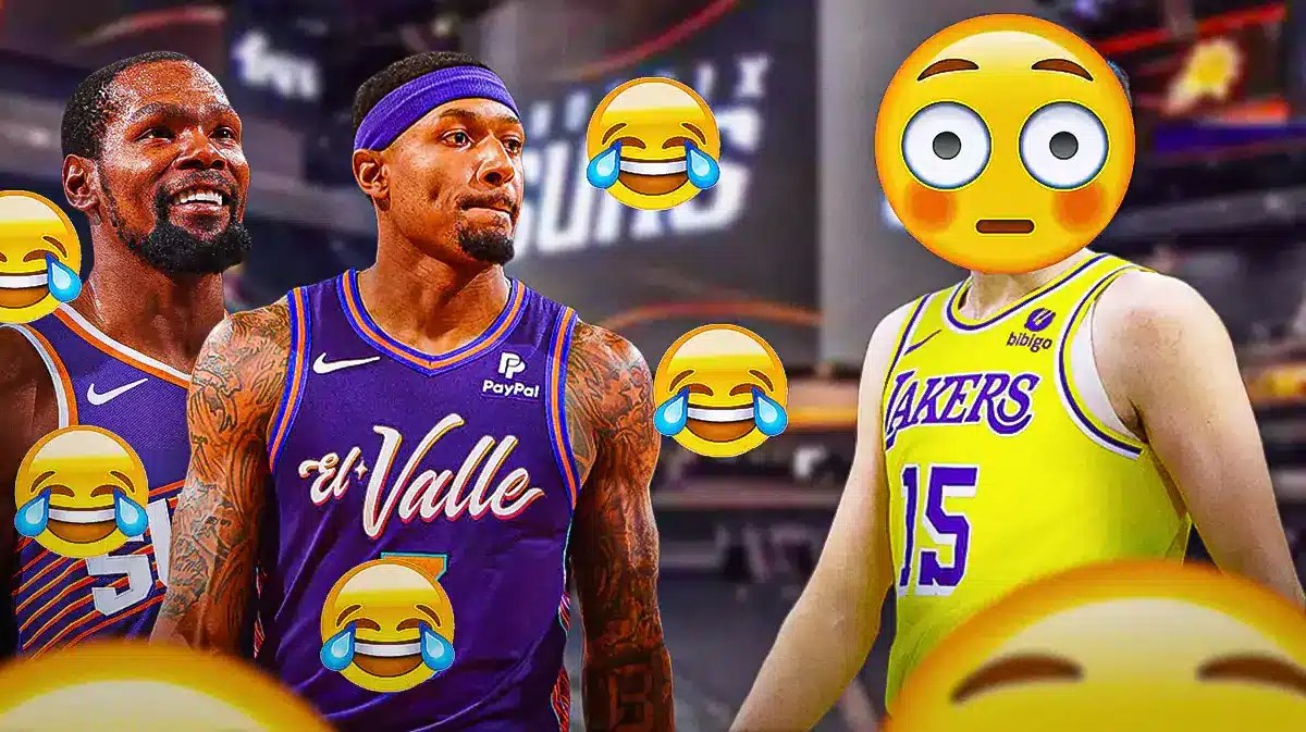 Kevin Durant had an awesome reaction to Bradley Beal's awesome bucket against Austin Reaves in the Suns latest win
