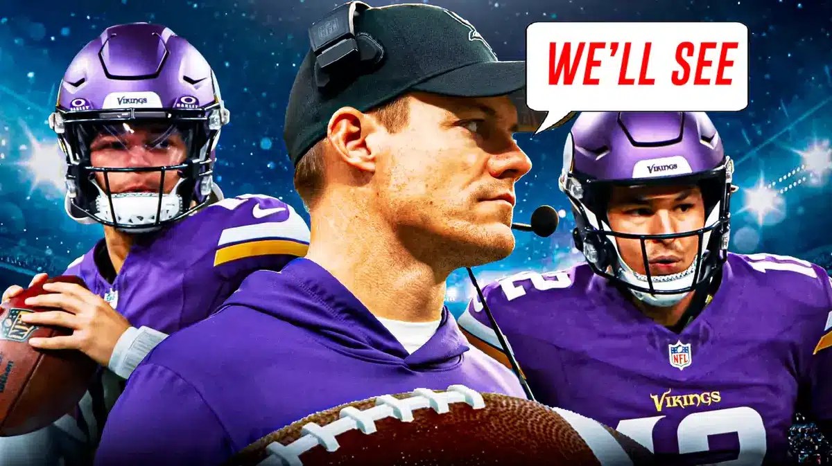 Vikings, Jaren Hall, Josh Dobbs, Kirk Cousins, Kevin O'Connell