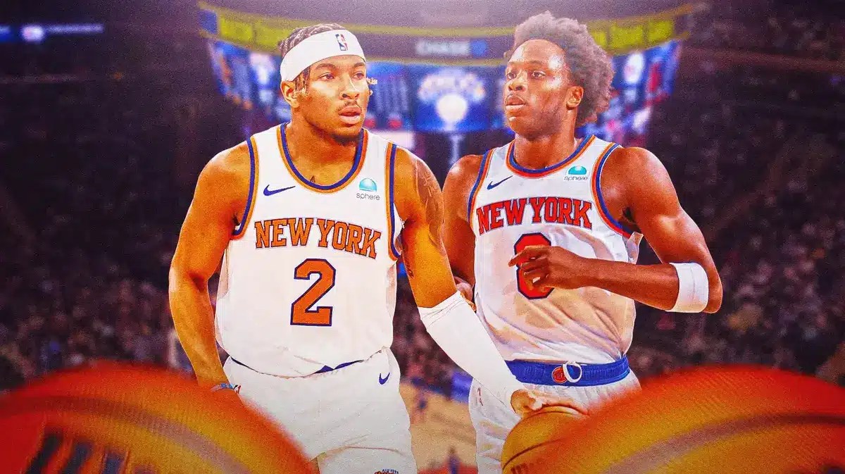 Miles McBride could be set to see an uptick in minutes with the Knicks in the wake of the OG Anunoby trade