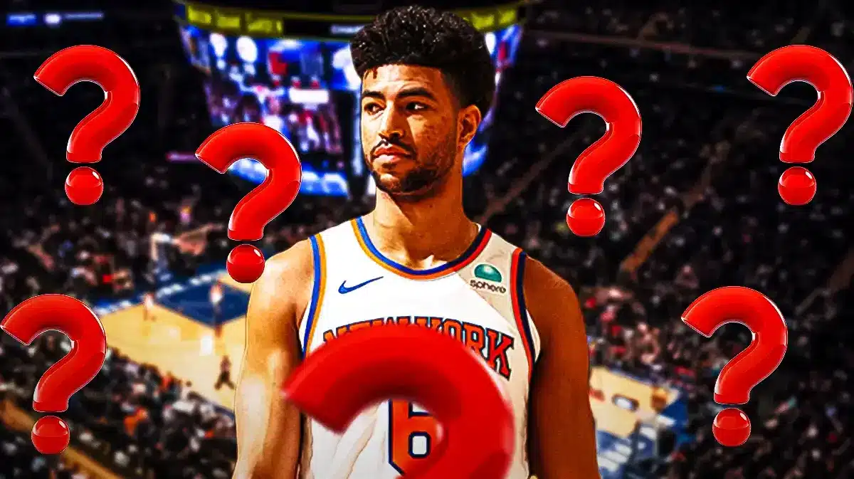 Knicks Quentin Grimes with question marks