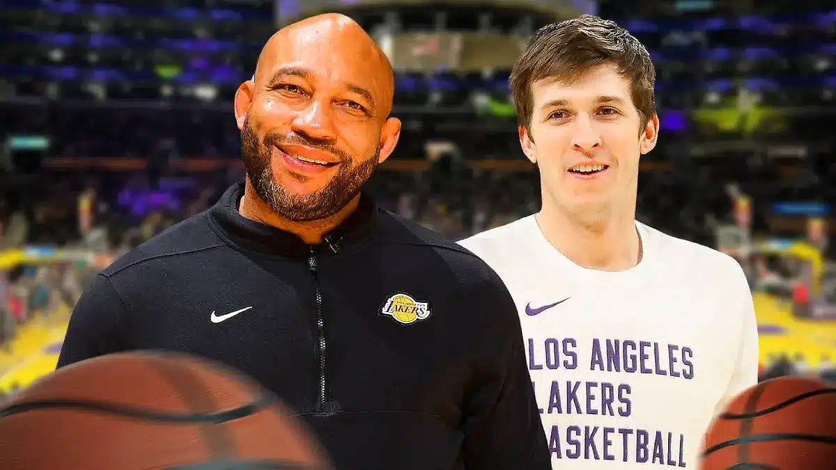 Lakers Darvin Ham and Austin Reaves