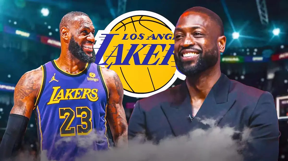 Lakers star LeBron James sent a heartful message to Dwyane Wade, as the Heat star gets honored for his tenure with the Heat.