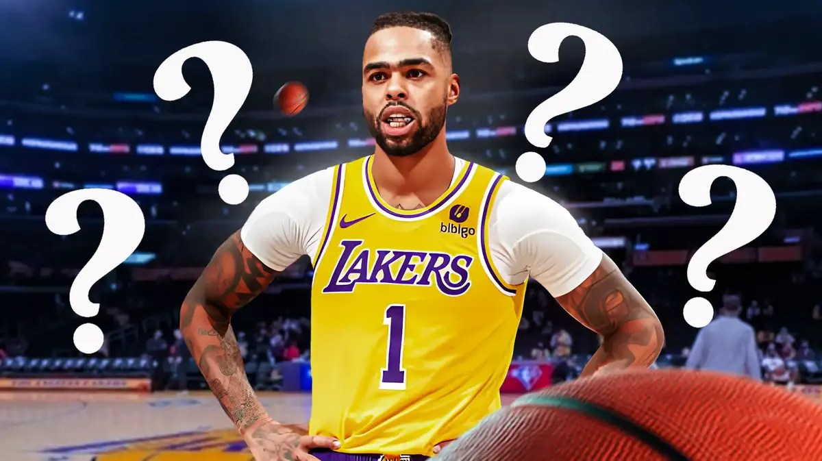 D’Angelo Russell with question marks around him