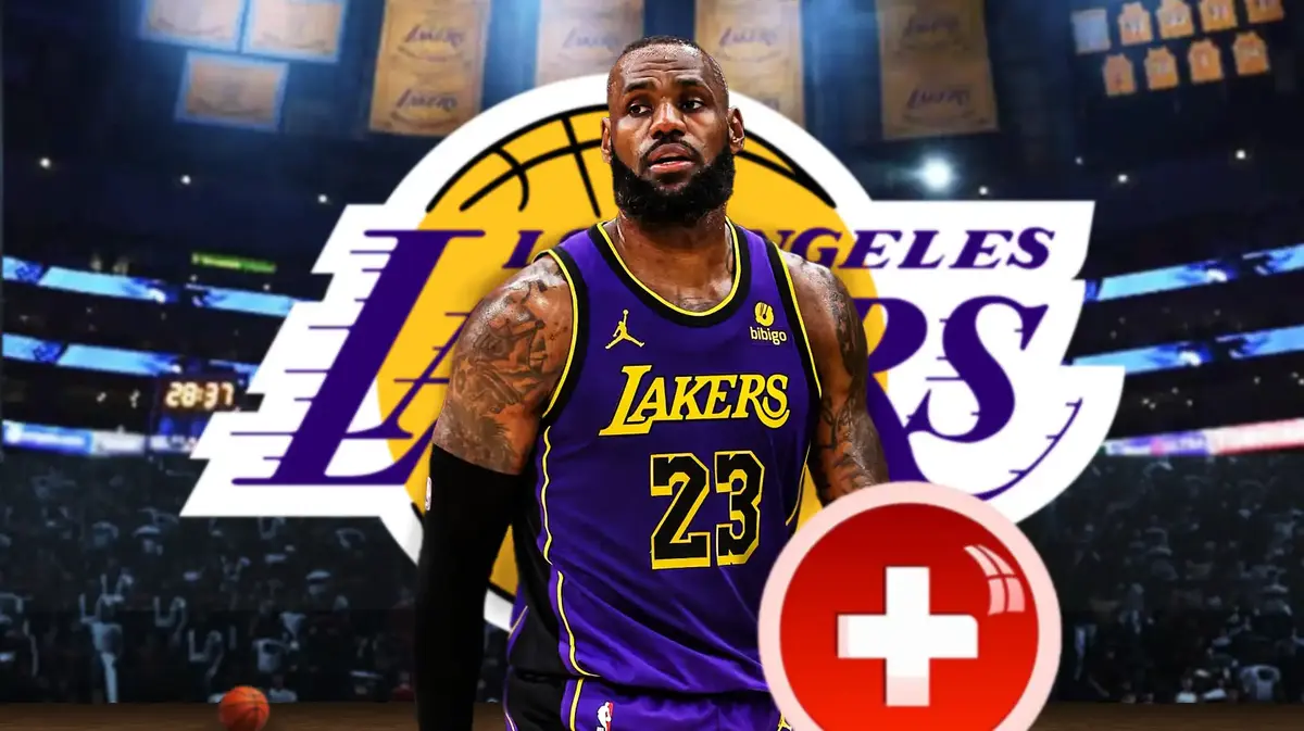 Lakers' LeBron James lands on LA injury report vs. Heat with non-COVID ...