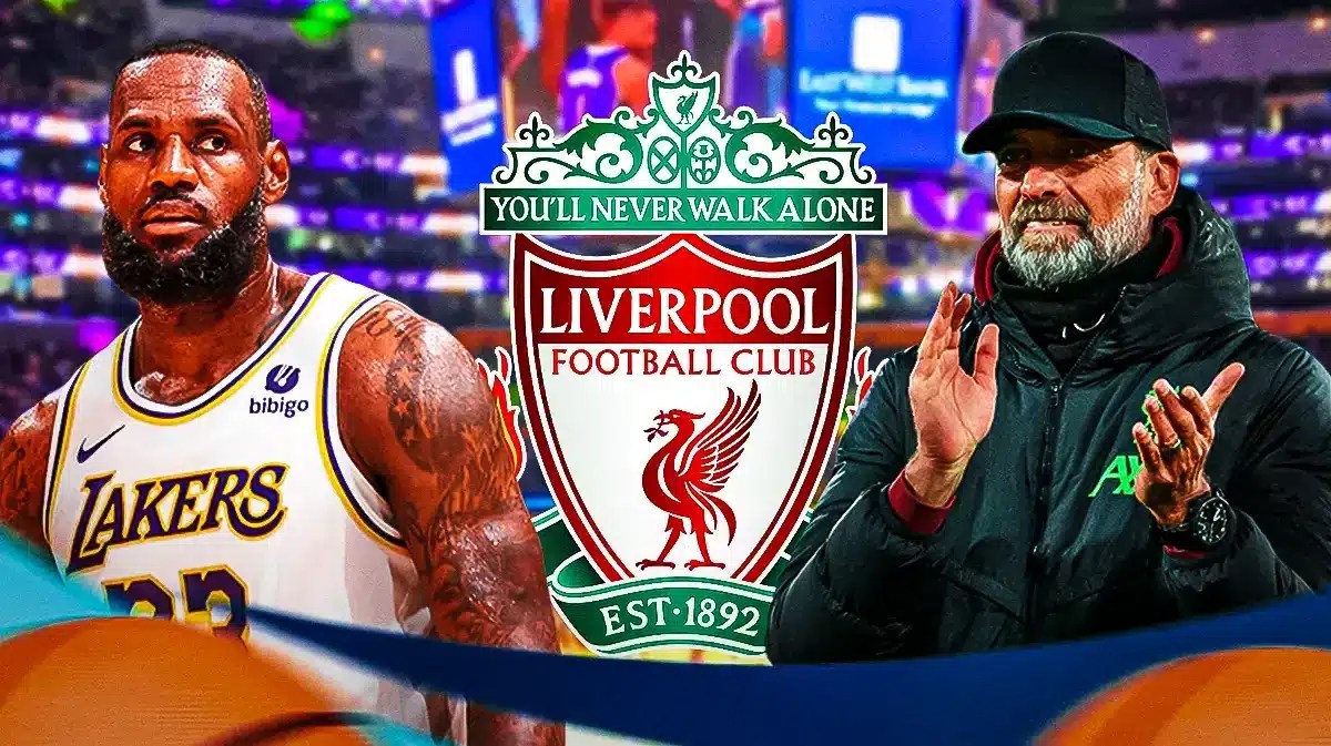 Lakers star and Liverpool minority owner LeBron James, Jurgen Klopp