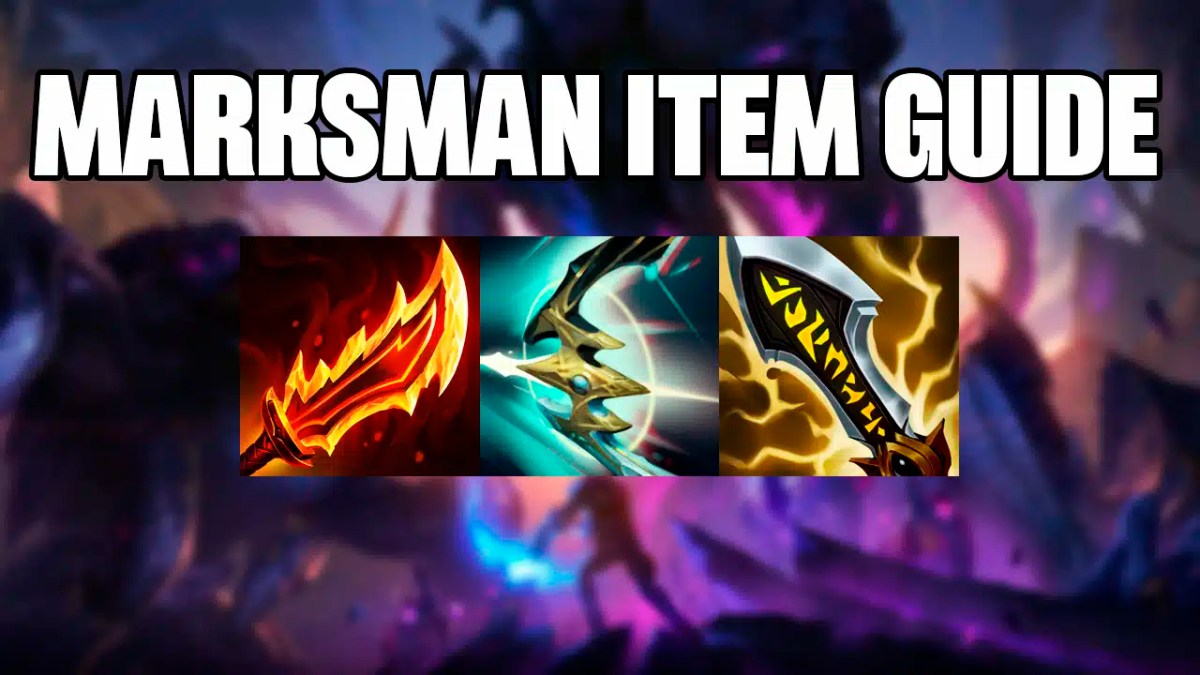 league of legends 2024 new marksman items