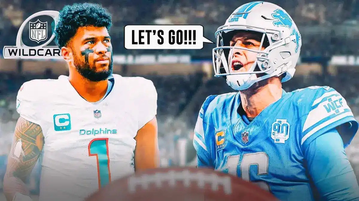 Lions, Dolphins, NFL playoffs