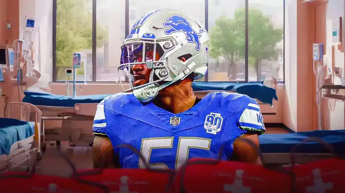 Lions Dan Campbell mentee Derrick Barnes after getting injured against Brock Purdy 49ers