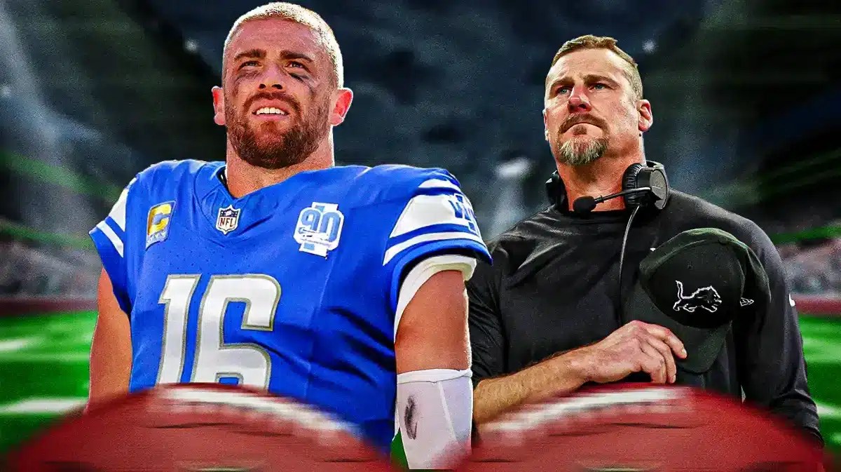 Lions' Zach Ertz and Dan Campbell