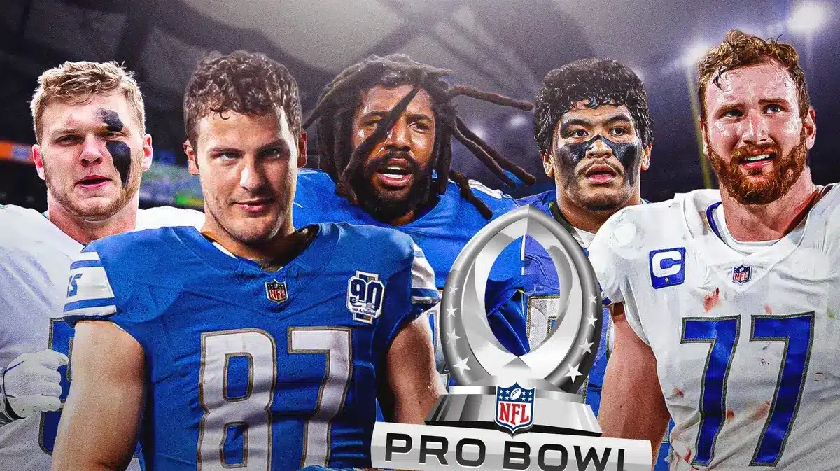 Lions' Pro Bowl nods highlight Detroit's incredibly bright future