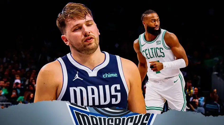 Mavericks star Luka Doncic is upset that Jaylen Brown crossed him up