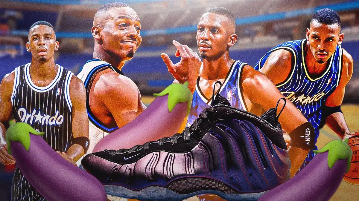 Penny Hardaway Nike Foamposite 'Eggplant'