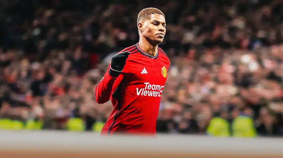 Marcus Rashford celebration