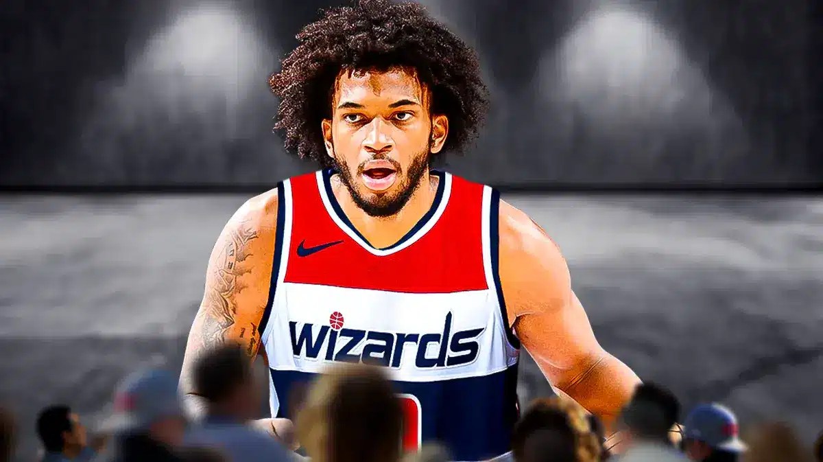 Marvin Bagley III in a Washington Wizards jersey
