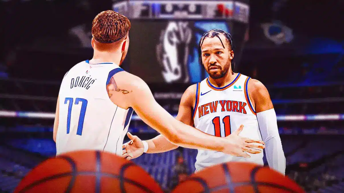 Mavericks star Luka Doncic and Knicks Jalen Brunson