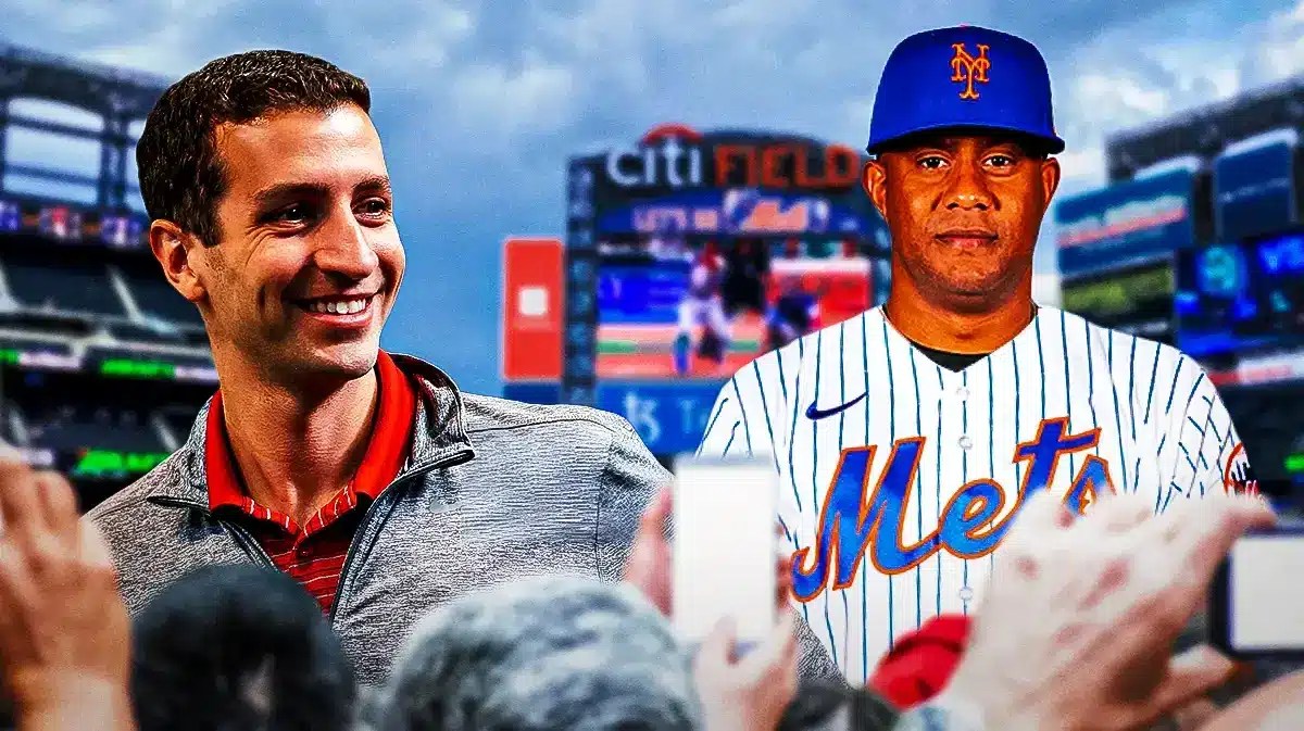 David Stearns. Wandy Peralta in a Mets uniform