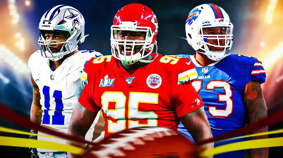 Cowboys' Micah Parsons, Chiefs' Chris Jones and Bills' Dion Dawkins