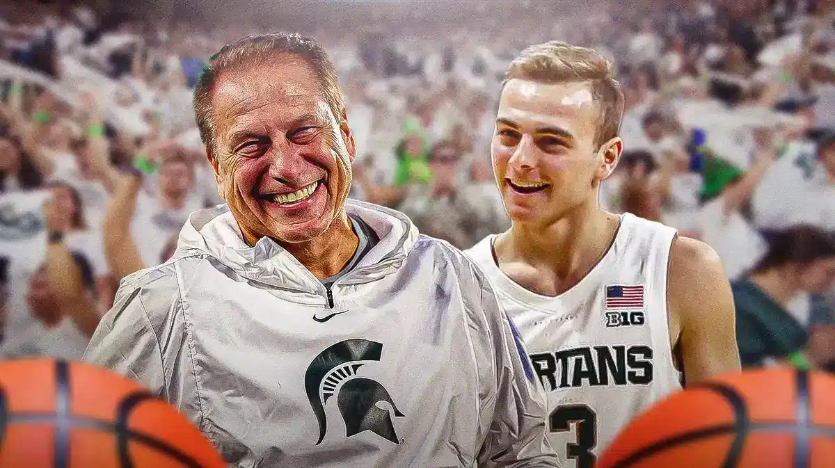 Michigan State basketball's Tom Izzo and Steven Izzo