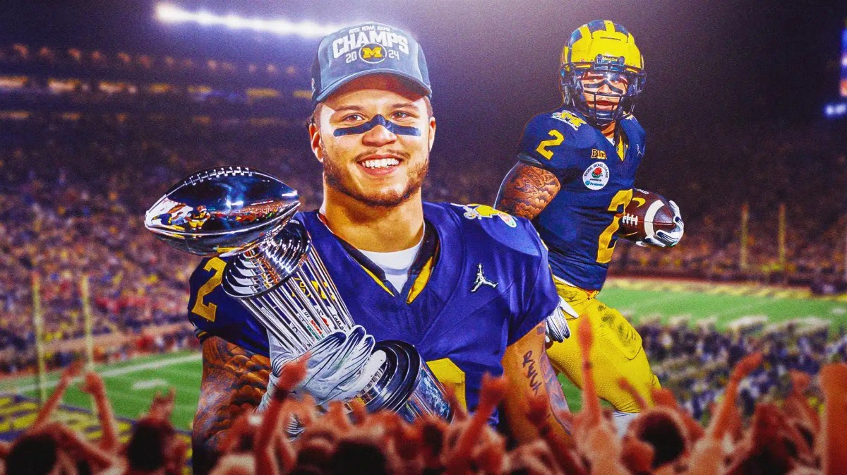 Michigan football running back Blake Corum