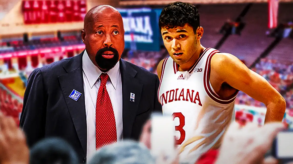 Indiana basketball: Mike Woodson's fired-up take after Anthony Leal's  career night vs. Iowa