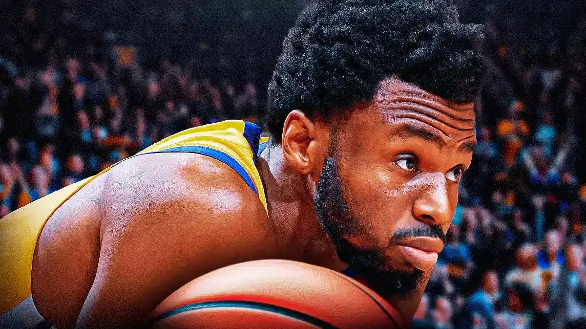 Warriors' Andrew Wiggins looking sad [NBA trade deadline]