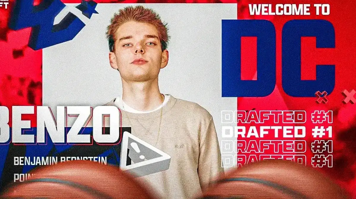 NBA 2K League Draft: Wizards District Gaming Select Benjamin “Benzo” Bernstein with No.1 Pick