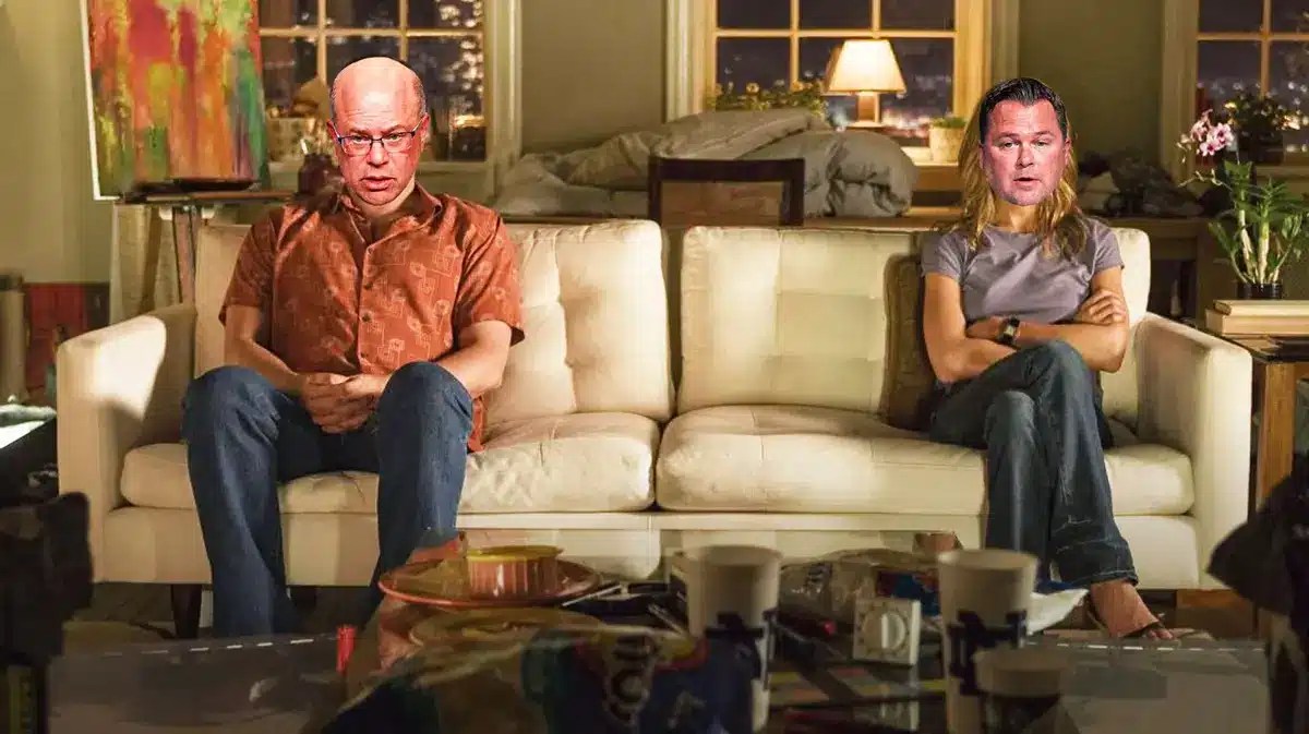 Panthers owner David Tepper and general manager Scott Fitterer as these actors